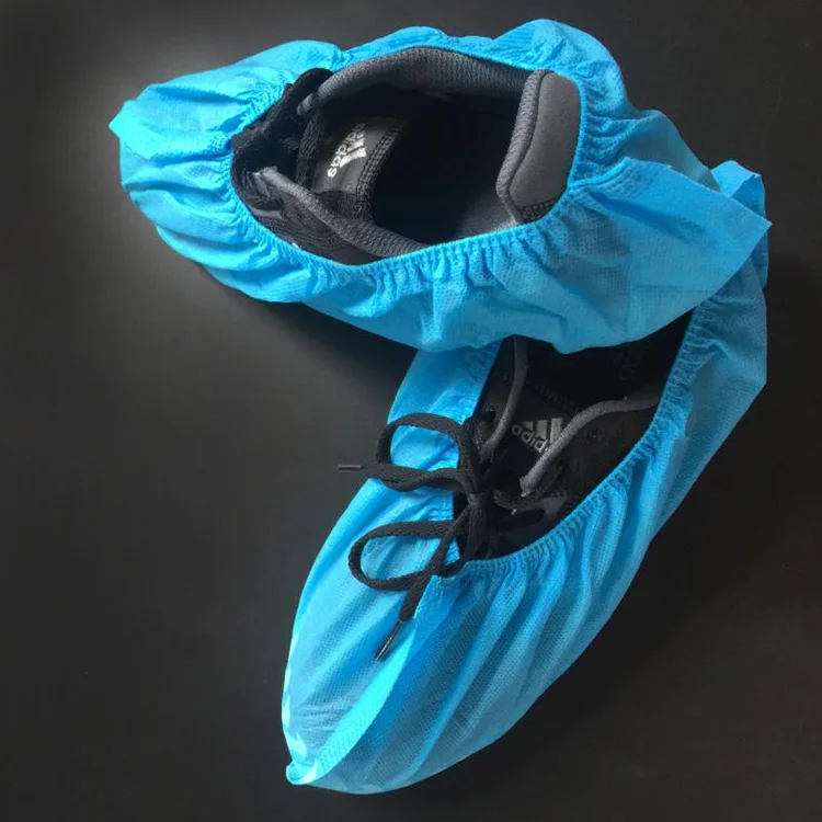 
New Arrival High Quality Plastic Non Woven Fabric Disposable Shoe Cover For Sale 