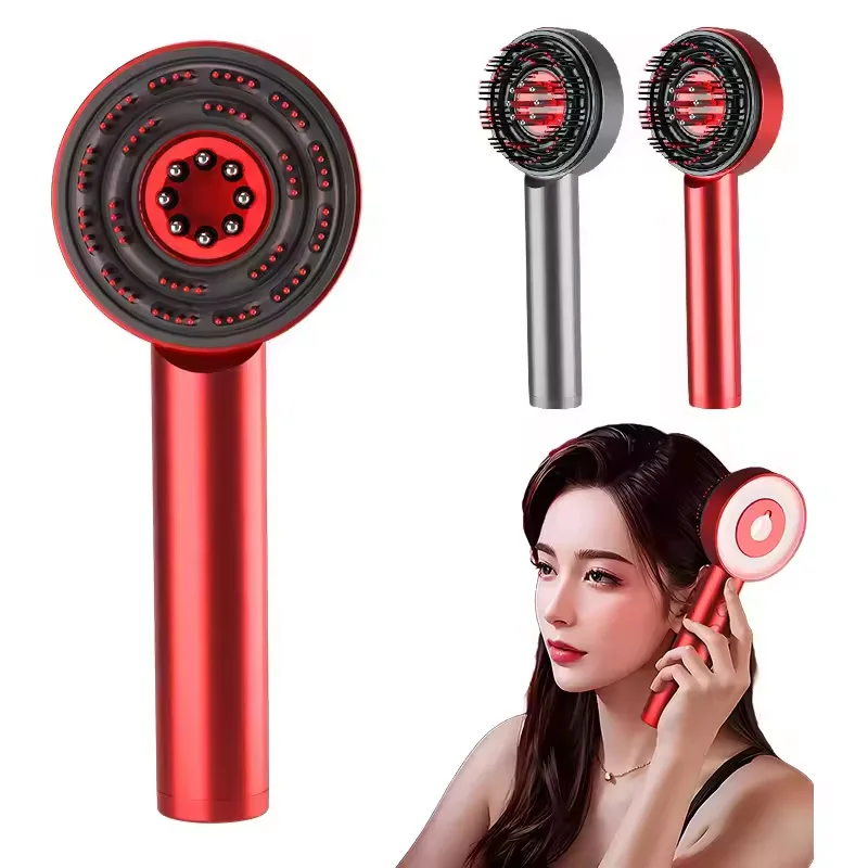 Electric Comb Scalp Massage LED Heating Massage Comb