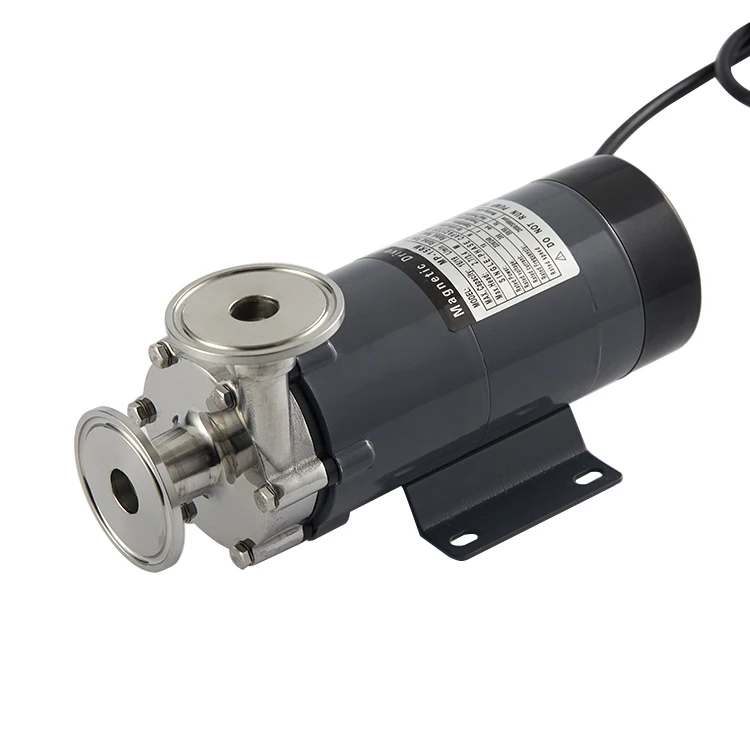 High Temperature Resistance Stainless Steel Pump MP-15RM 220V Tri Clamp Homebrew Beer Electro Magnetic Drive Pump for Wine Brew