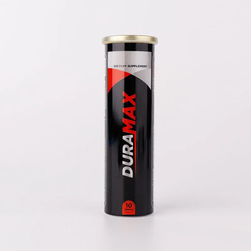 Custom Metal Food Grade Capsules Pill Vitamin C Tablet Child Proof Aluminum Effervescent Tube