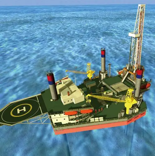 professional new offshore well drilling simulator