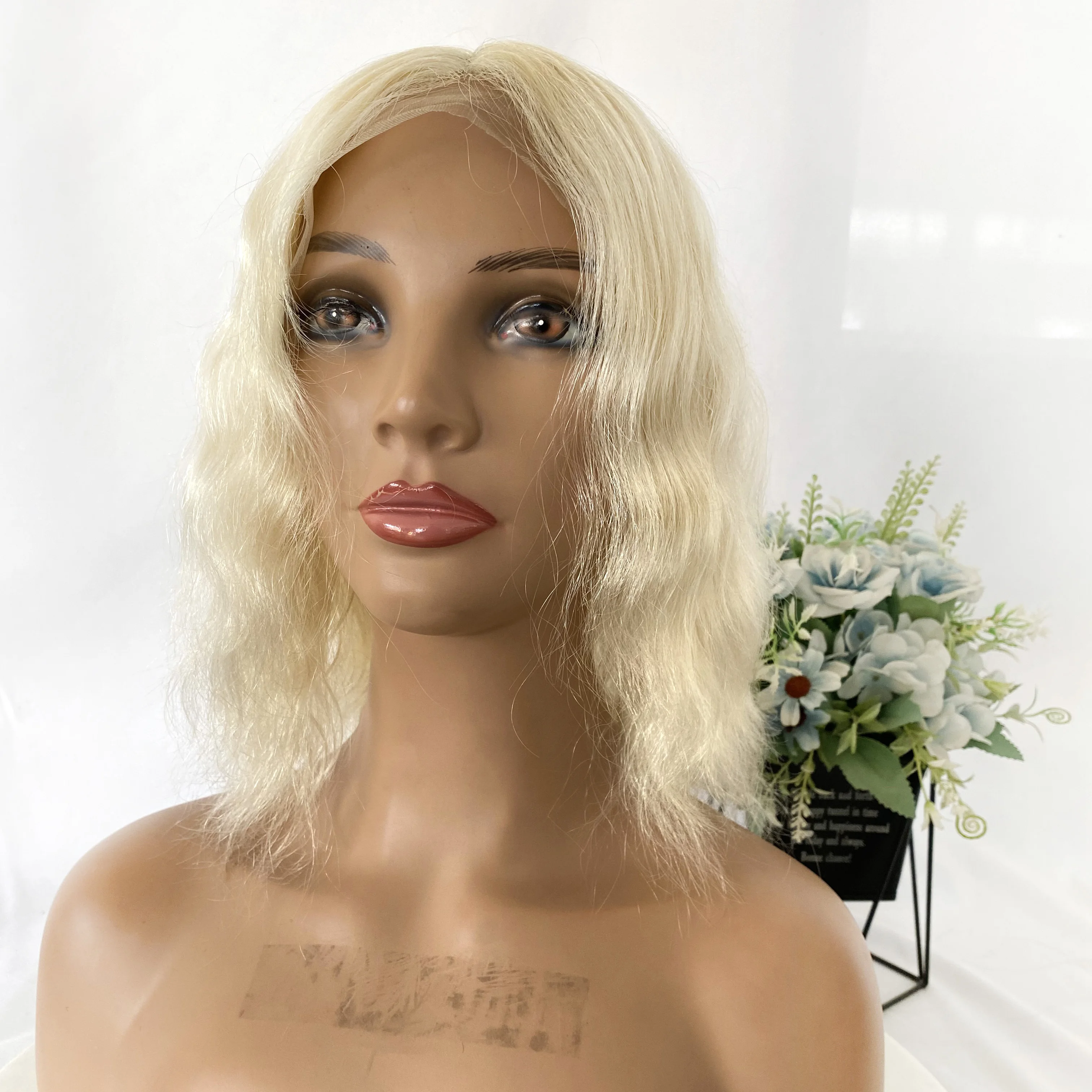 wholesale Human Hair Wigs deep Curly Virgin Hair T Lace Front Human Hair Wigs