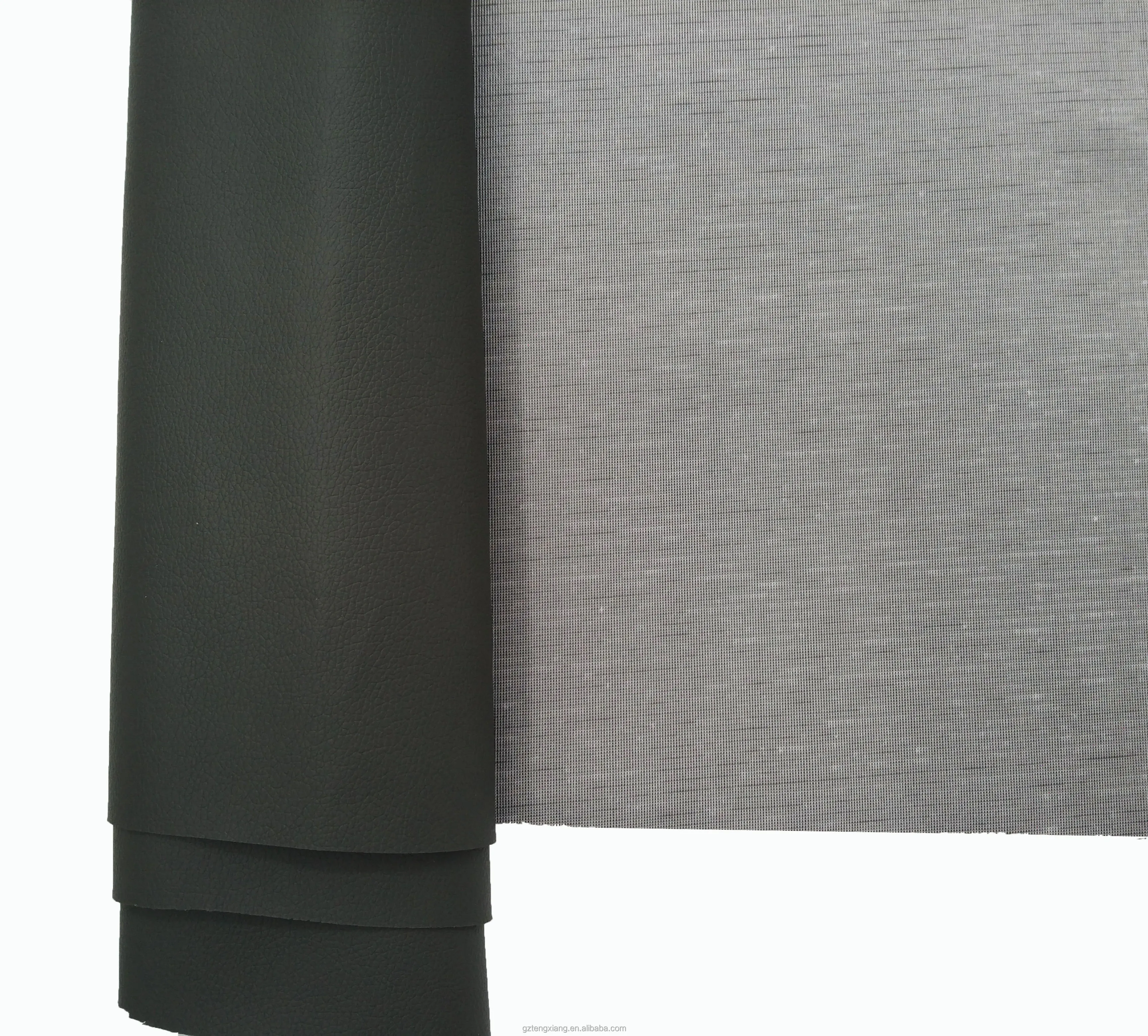 PVC leather fabric artificial leather furniture leather lychee pattern upholstery fabric can be used to make chair/sofa