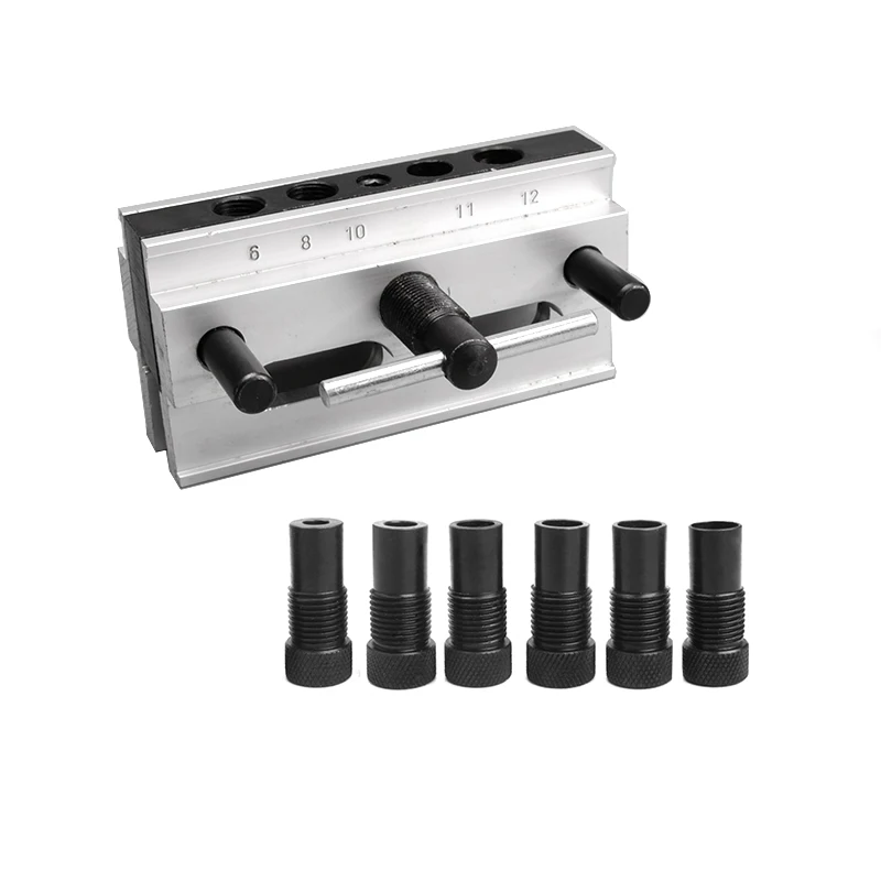 Self Centering Dowel Wood Jointing Drilling Doweling Drill Hole Doweling Jig Tool