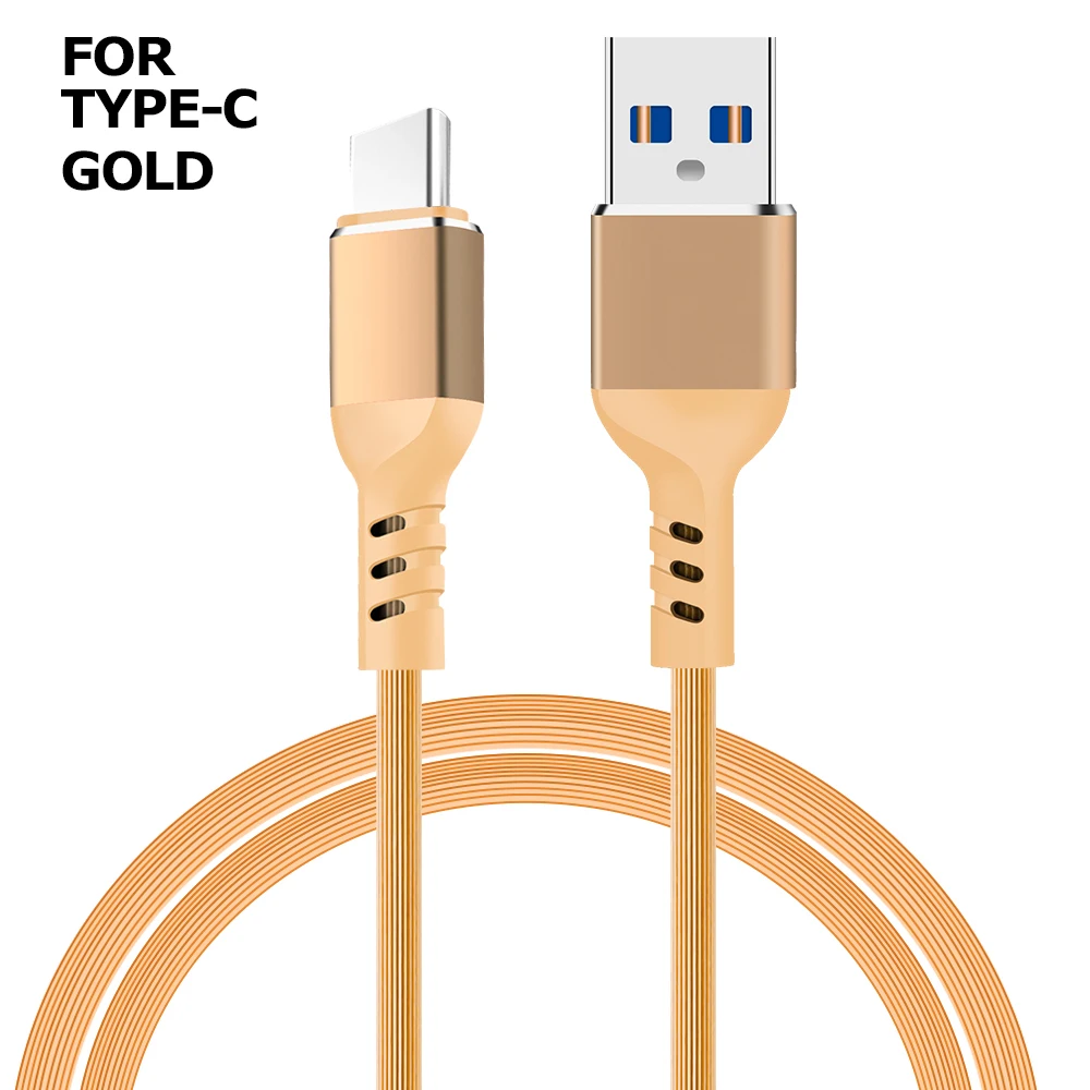 New Arrival TPE Braided Line Aluminum type c cable Data Cable tipo c usb c cable 1m Data for huawei Phone
