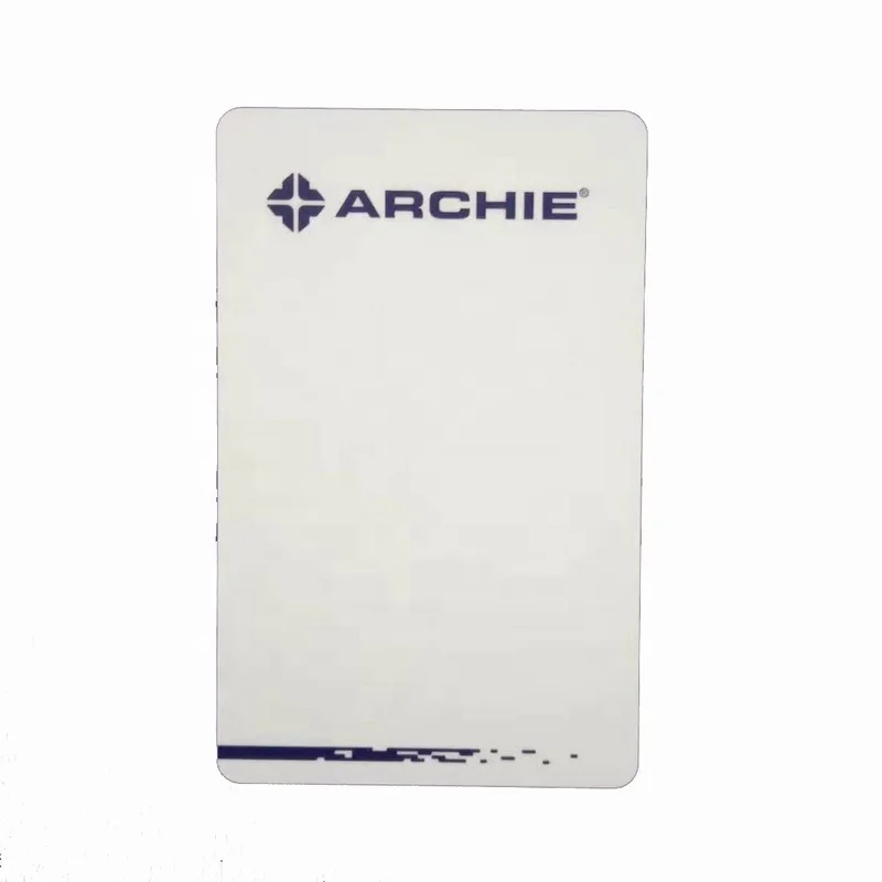 Archie Hotel Smart Lock Card S50 Rifd 13.56mhz High Frequency IC Card