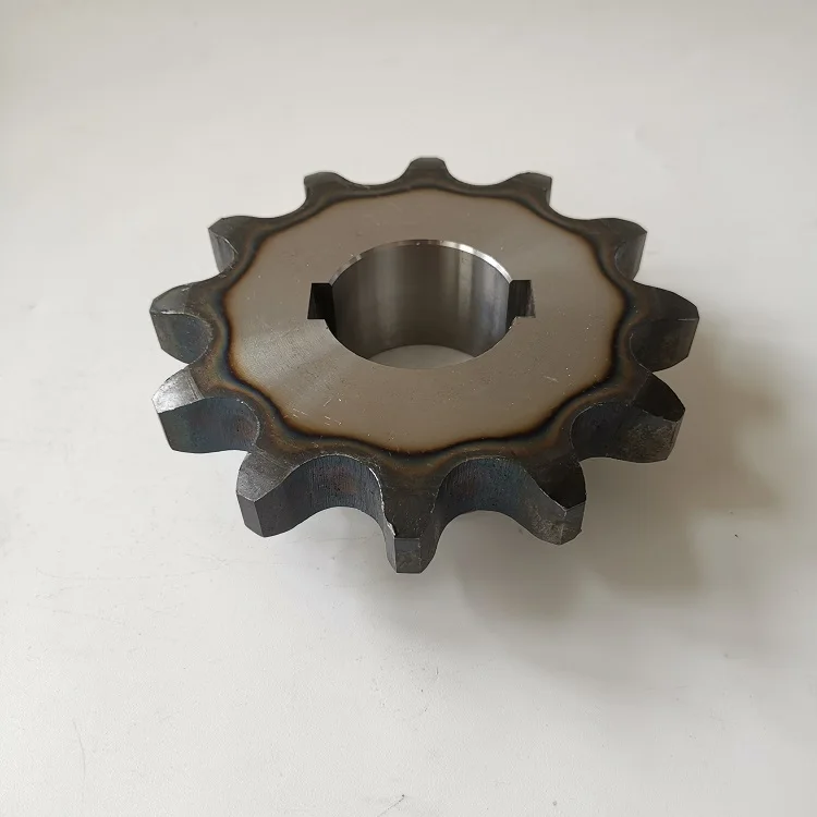 
1045 double keys hub steel sprocket for agricultural machinery wheel 