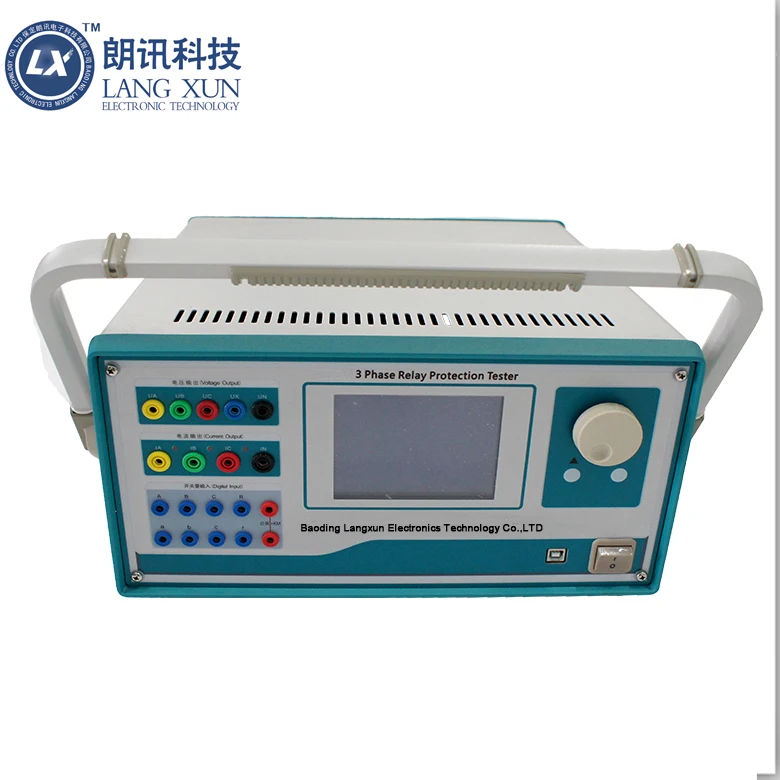 
3 Phase Secondary Injection Relay Test Set relay protection tester 