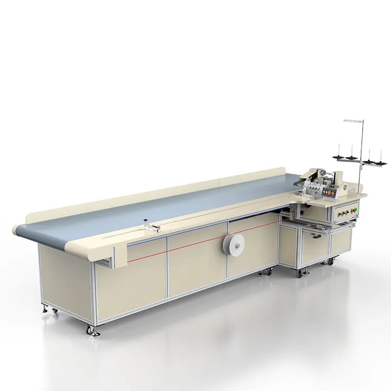 Brother machine head automatic locking and trimming five-thread sewing and splicing sewing machine