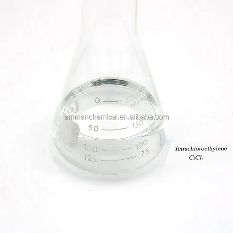 Industrial Grade Tetrachloroethylene Cas127-18-4 C2Cl4 99.9% Purity with Fast Delivery