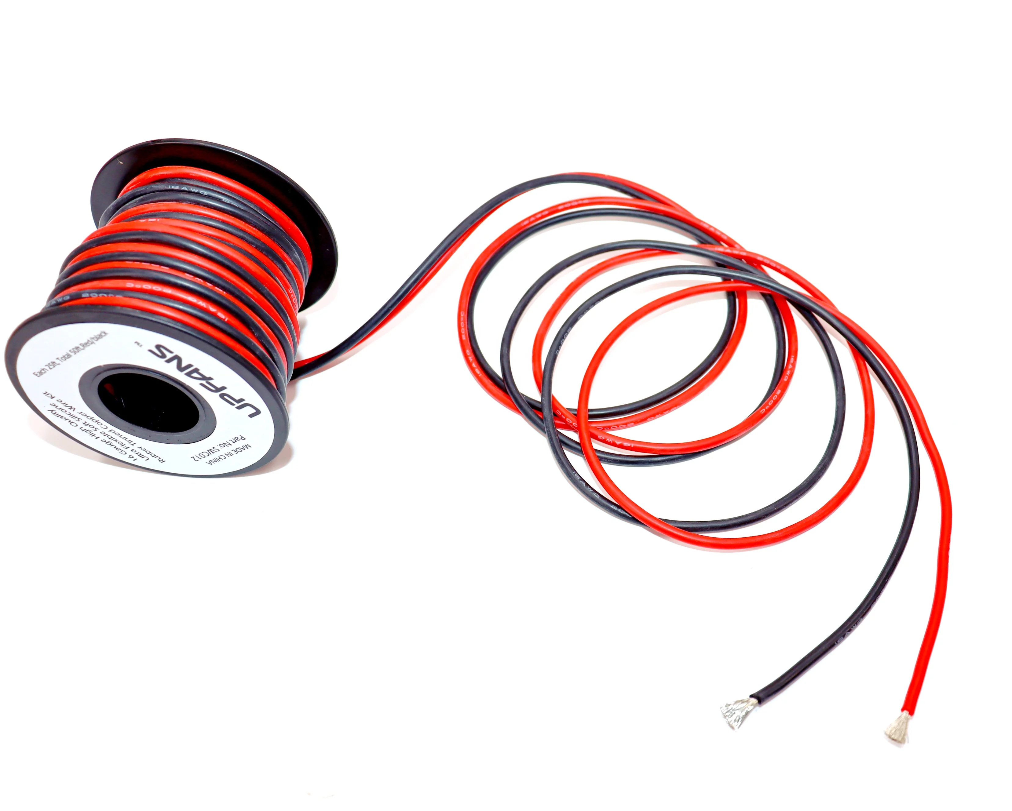 Набор проводов из луженой меди и силикона, 16awg, 600 в