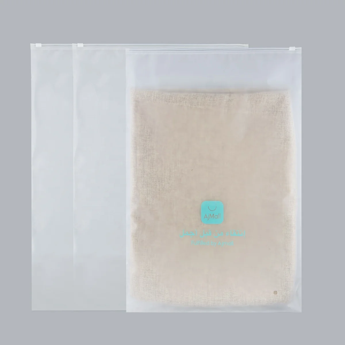 Plastic Material for clothing packaging zipper top sealing bags