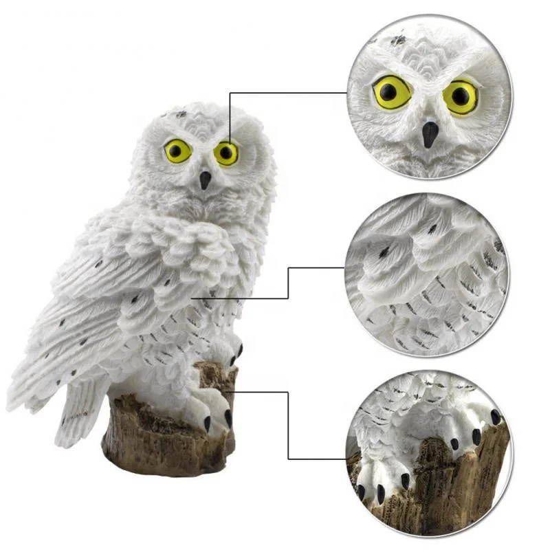 Owl decorative solar garden LED lamp lawn waterproof lamp outdoor garden solar lamp