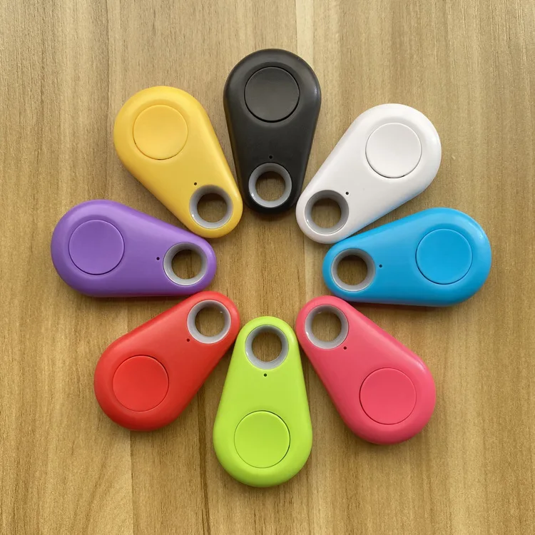 Настраиваемый Логотип мини несколько цвет умный Gps датчик слежения за питомцем в форме капли воды синий зуб датчик слежения за питомцем устройство против потери