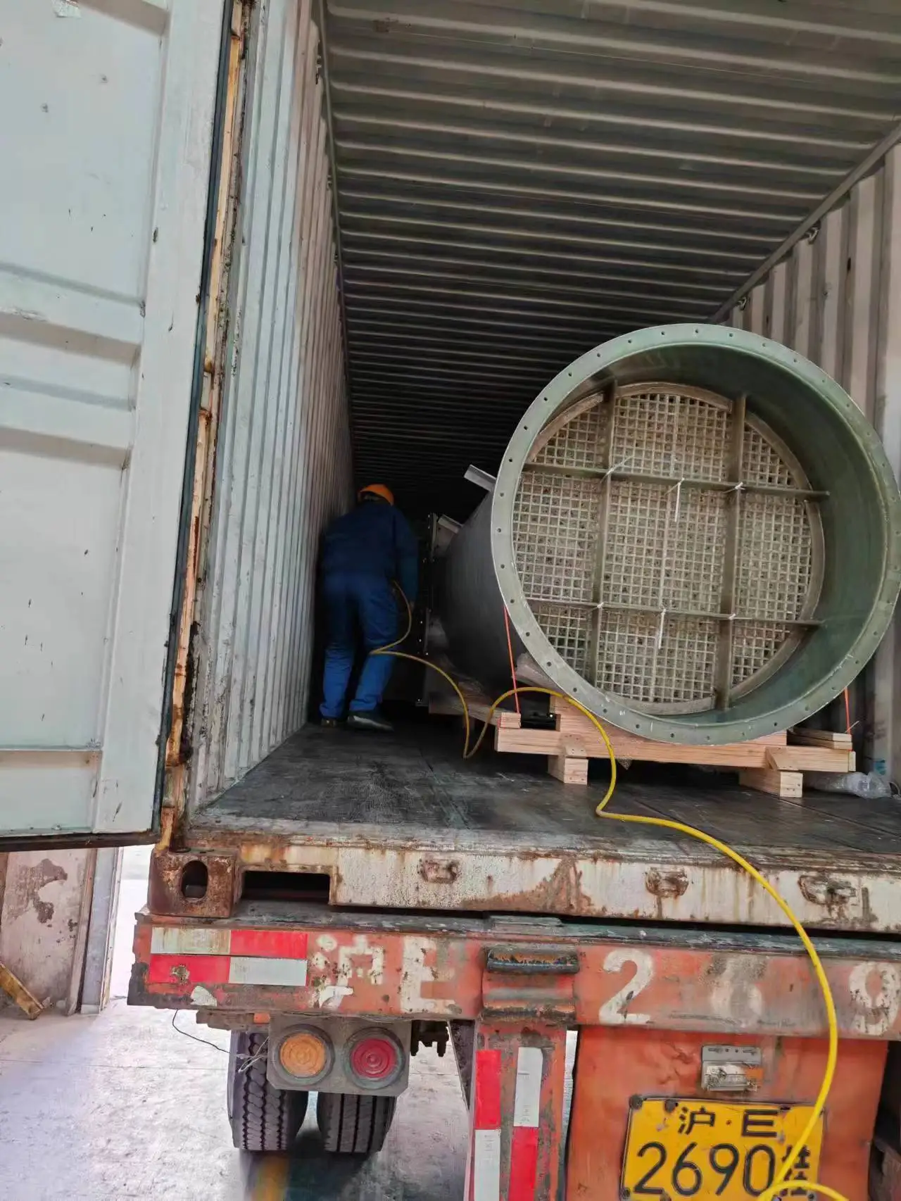 FRP Venturi Wet Scrubber With Water Tank For Smoke/Fume/Dust Treatment