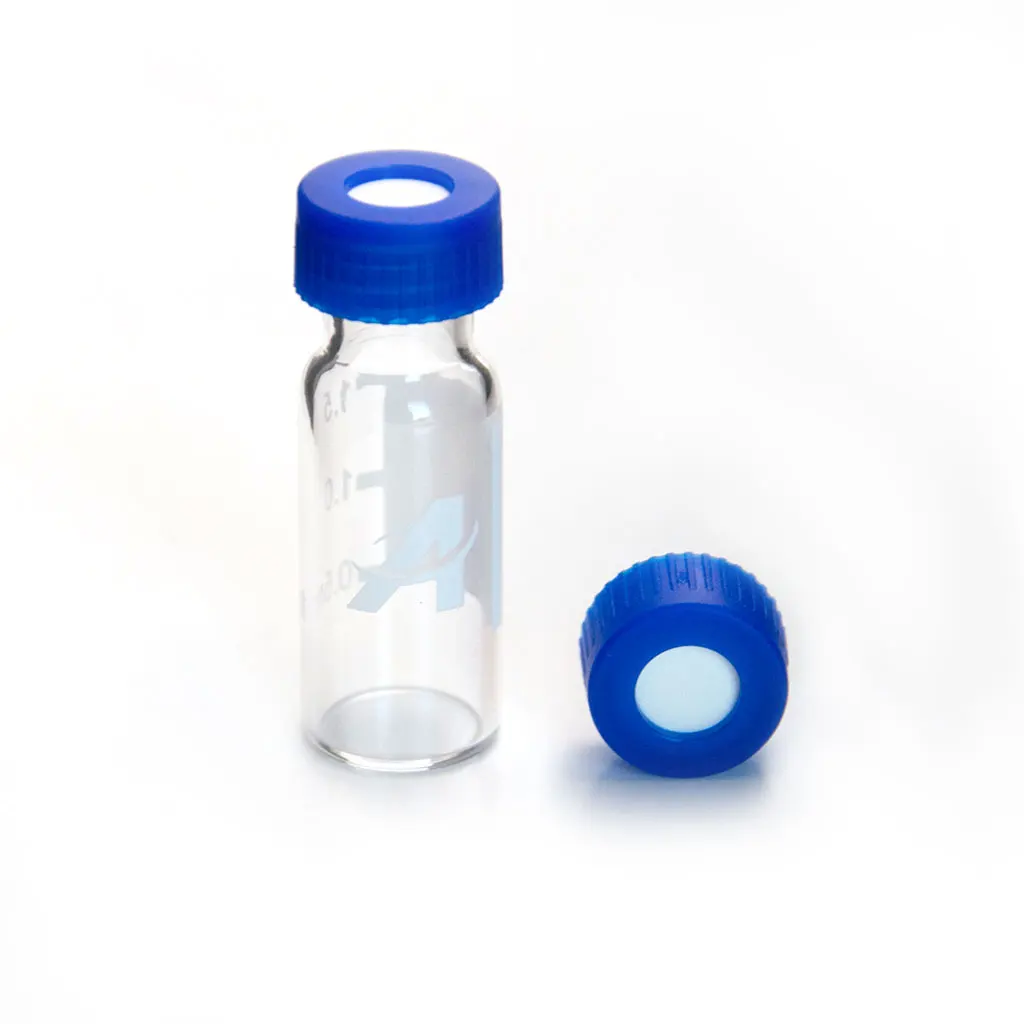 1.5mL 9mm Vial Screw Neck Vial HPLC Vial Caps with Septa B-SC9291