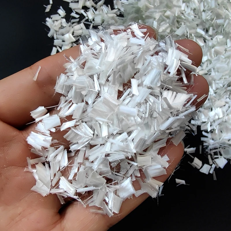 Chopped Nylon fiber for concrete reinforcement Cement board staple fibers