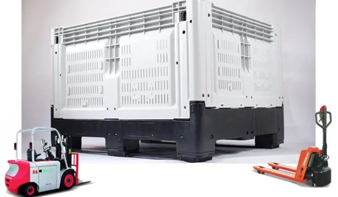 Factory use for Rack Heavy Duty China Folding Blue Customized Plastic Layer Storage Surface Global Plate Stackable