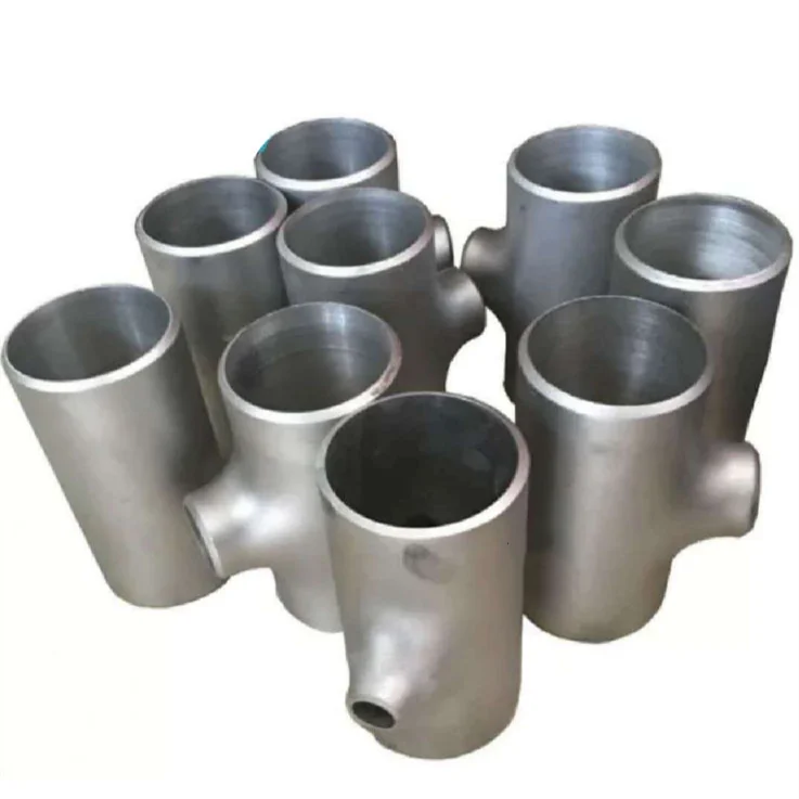 Тройник из нержавеющей стали asme SCH40 DN50, 90 градусов, фитинг для труб, боковой стыковой сварной стальной тройник из нержавеющей стали, равный тройник