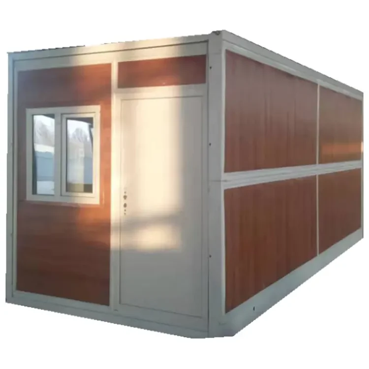 DXH supplier custom 20 40 45 100 ft prefabricated foldable container houses china luxury portable folding prefab homes