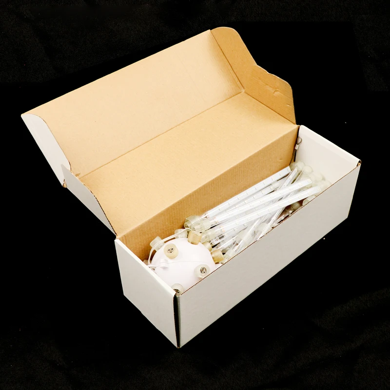 80 CM LED Fireworks RGB Meteor Shower Rain Light Snow Falling Raindrop Lights for Wedding Party Holiday Christmas