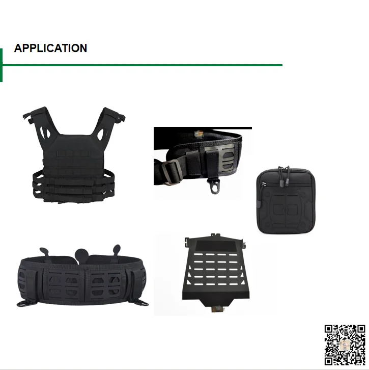 High Quality Csm Hypalon Neoprene Rubber Fabric for for Tactical Vest& Backpack