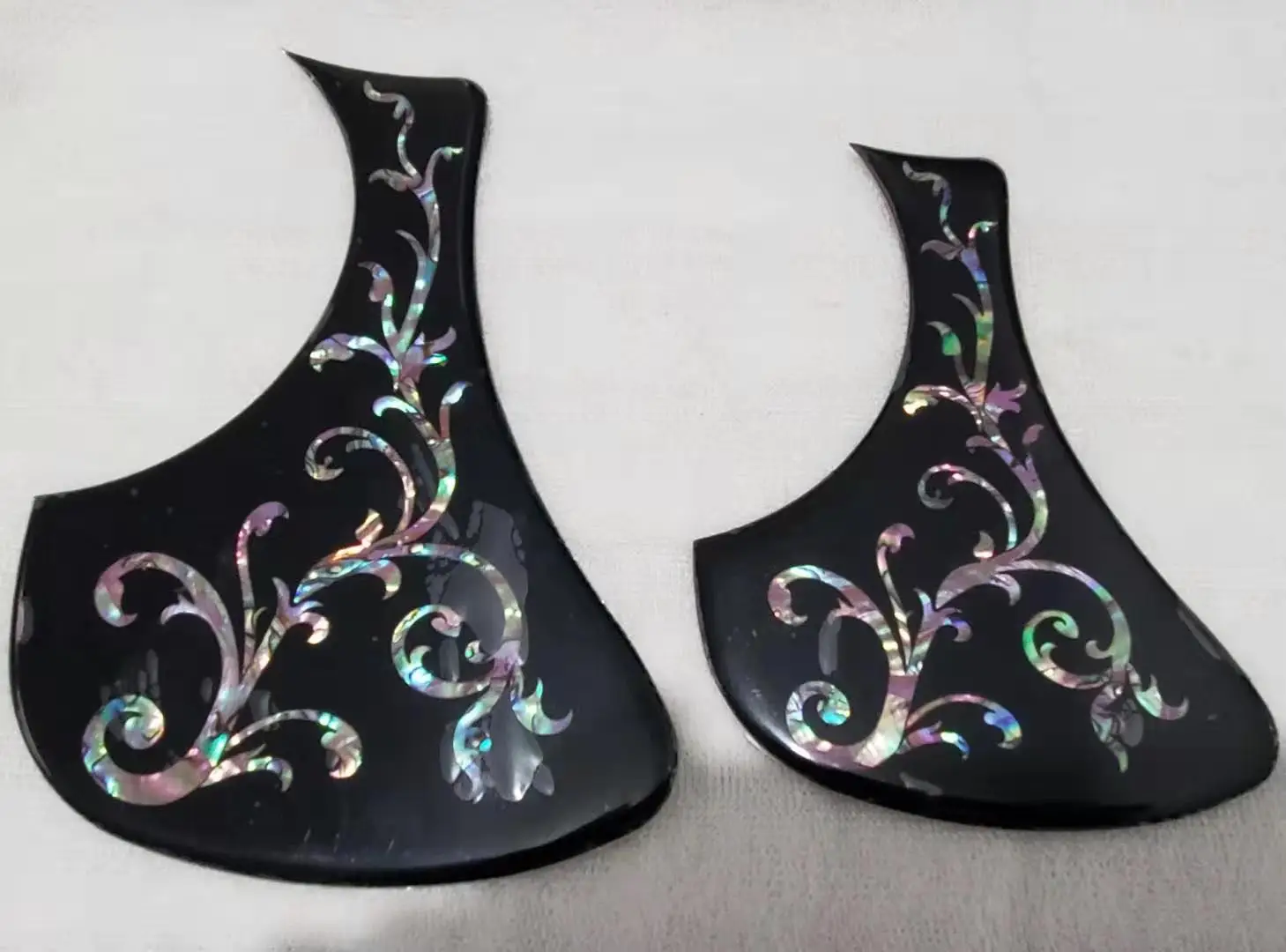 Celluloid 40-41inch Wood guitar pickguards shell carving elastic soft rubber Marbling Source guitar pickguards manufacturer