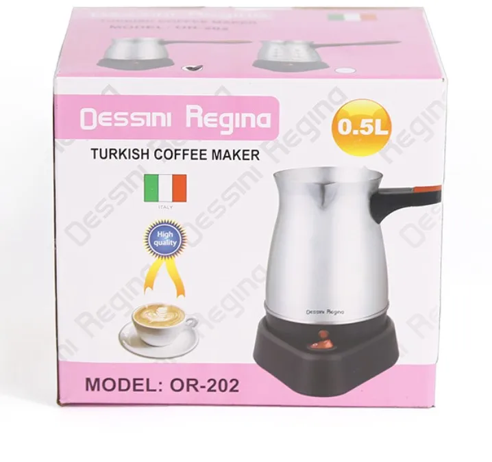 400 ml Regular Size Portable Coffee Machine Turkey Coffee Maker Electrical Coffee Pot