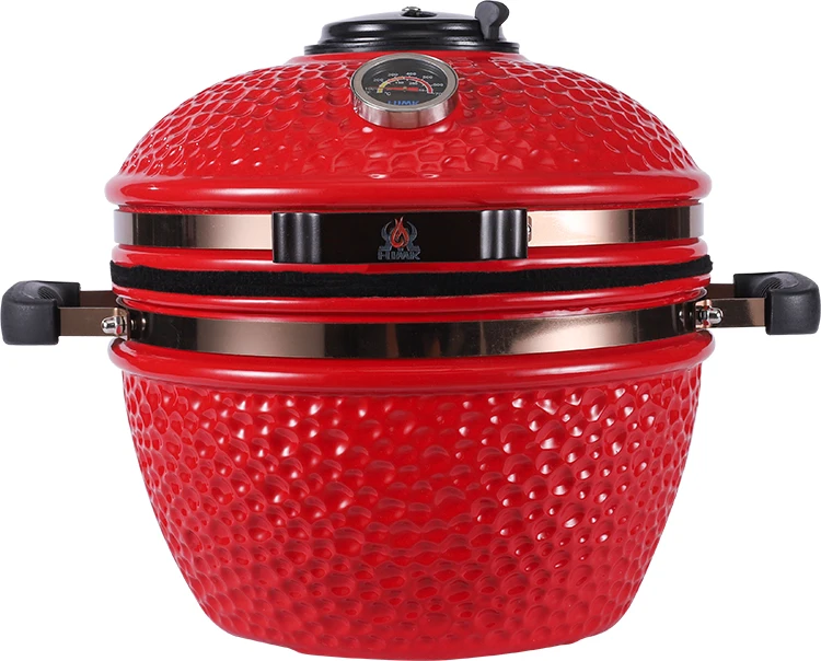 
Portable AK wooden pellet thermometer charcoal bbq grill kamado joe big joe cart 