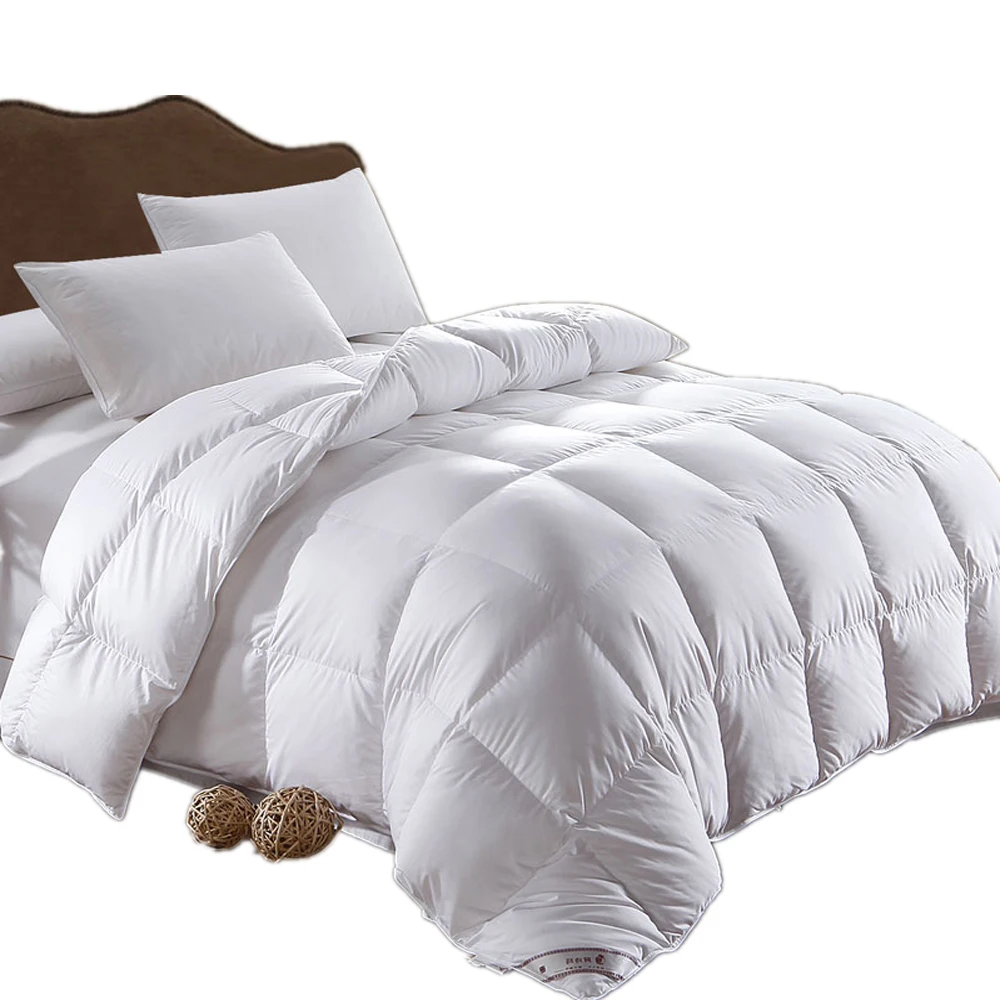 
anti dust mite anti bacterial 90% white goose down duvet/comforter/quilt 