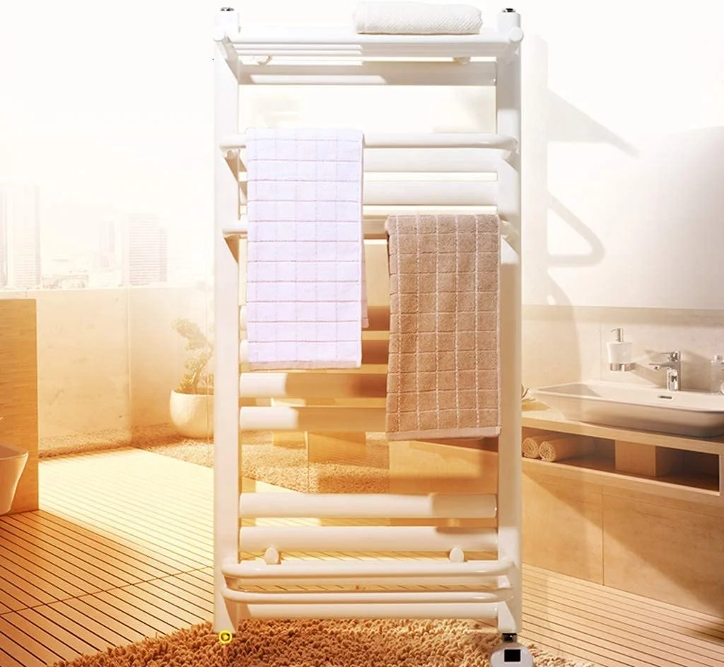 Factory sale energy-saving heating electric towel rack towel heater drying rack bathroom shelf