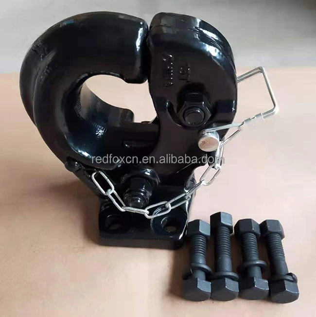 China Manufactory trailer black pintle hook towing hooks cars towing hook trailer with factory price