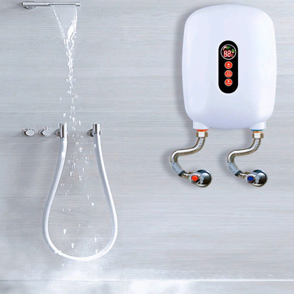 Электрические водонагреватели Calentadores De Agua Electrico 110 В, Лучший Модный водонагреватель