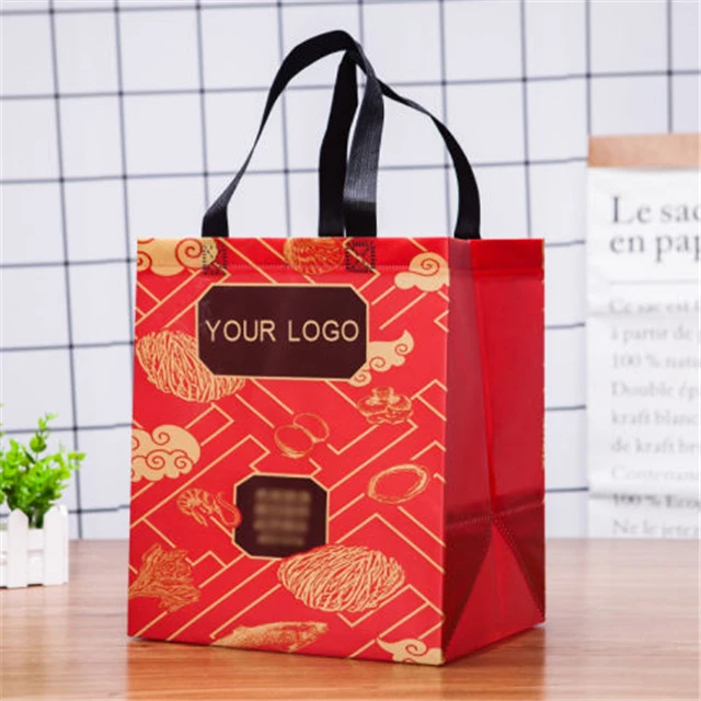 Factory Supply easy to carry environmental protection woven pp bag shopping bag