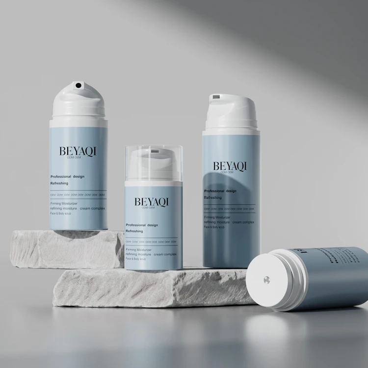 Personal care body wash hand soap cosmetic foam facial cleanser 50ml 100ml 150ml vacuum cosmetic travel airless container