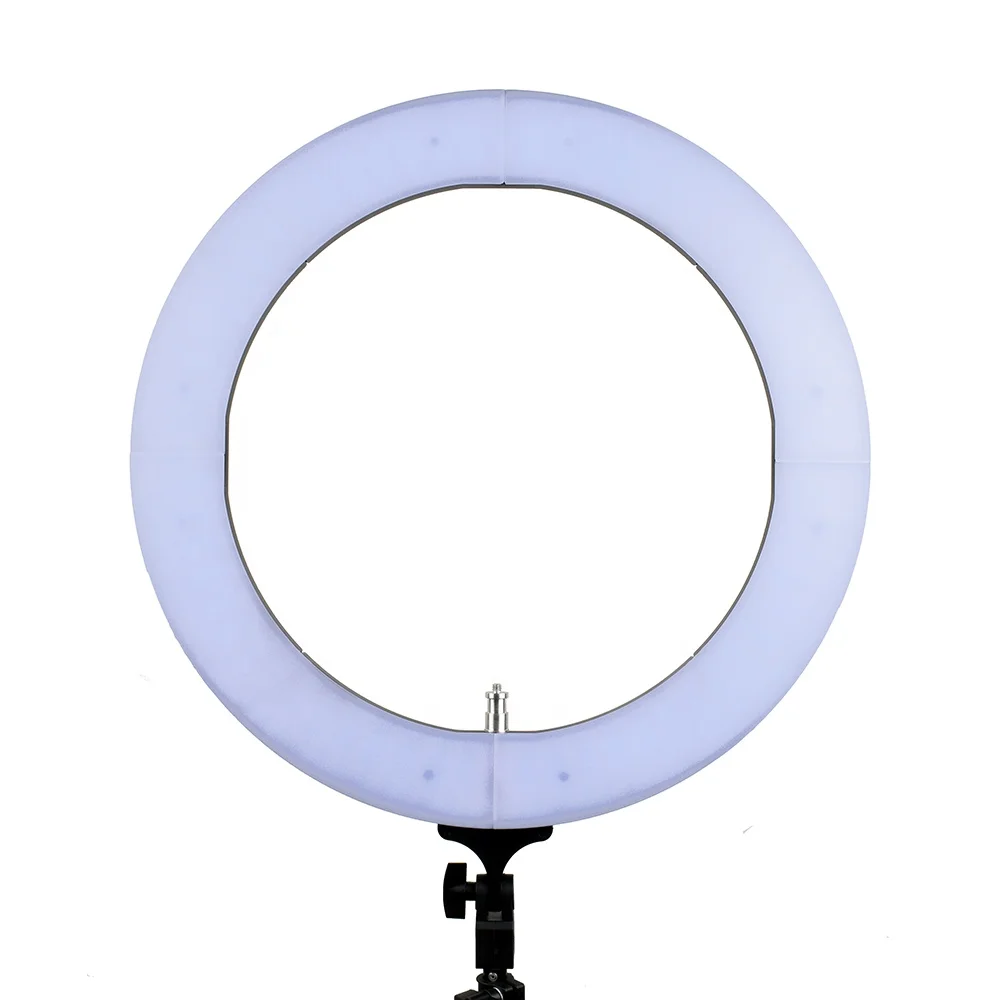 18 дюймов Led Selfie кольцо света Фото Студия Освещение 448 шт лампы 2700-5500 k фотографии затемнения