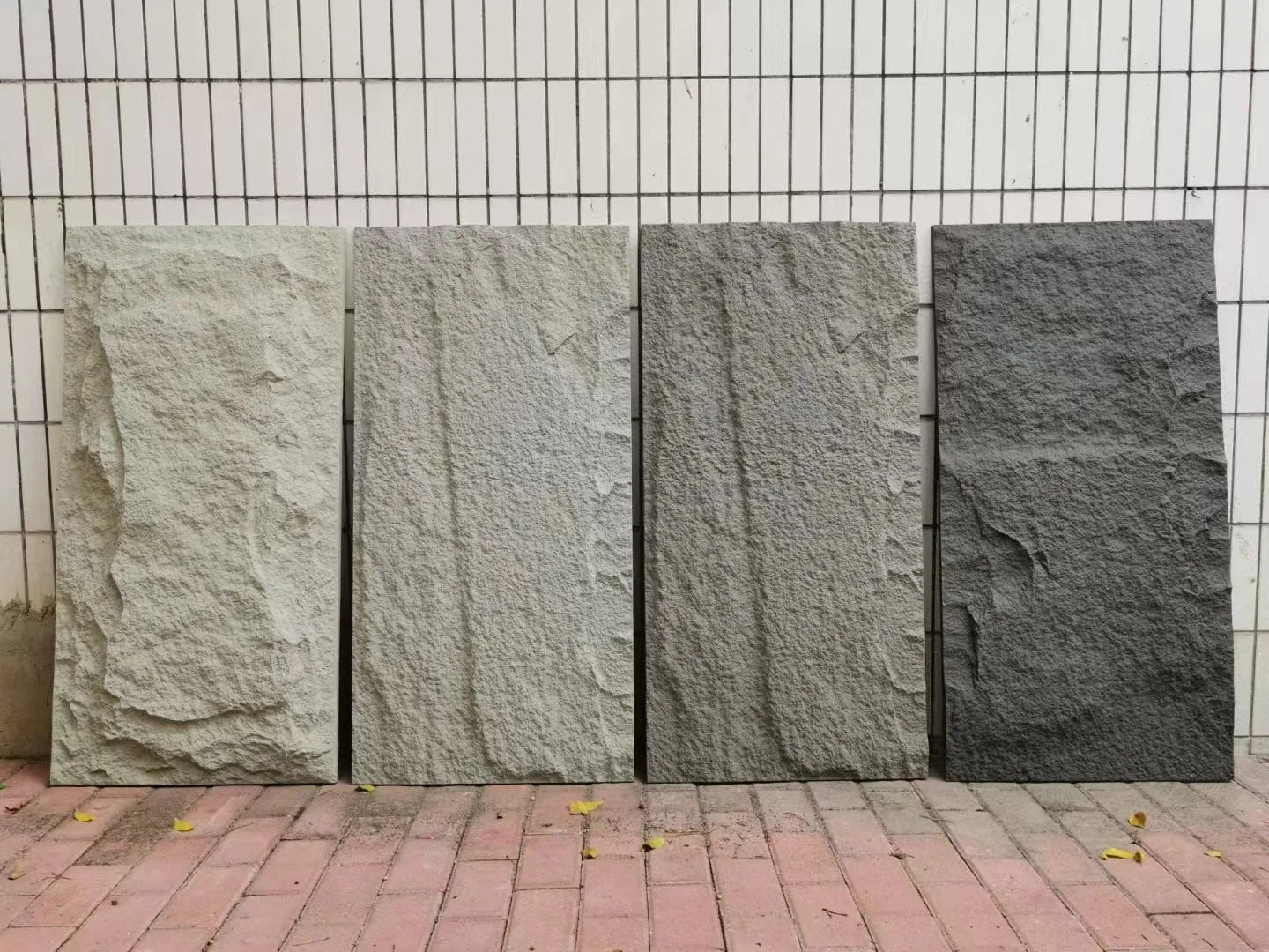 new design ultra light decorative pu stone Polyurethane Artificial stone wall panel big slab