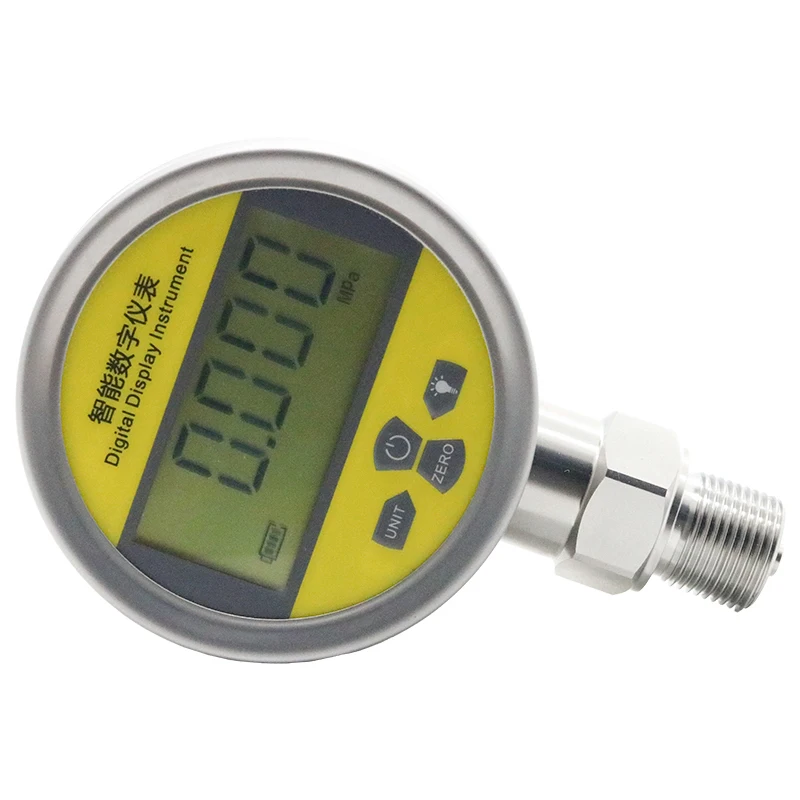 PT118 dual digital Pressure Gauge digital manometer for gas air differential pressure test gauge factory wholesale