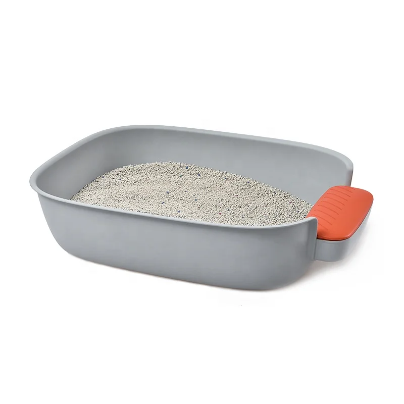 Storage Box Large Space Open-Top Cat Toilet Cat Kitty Litter Box