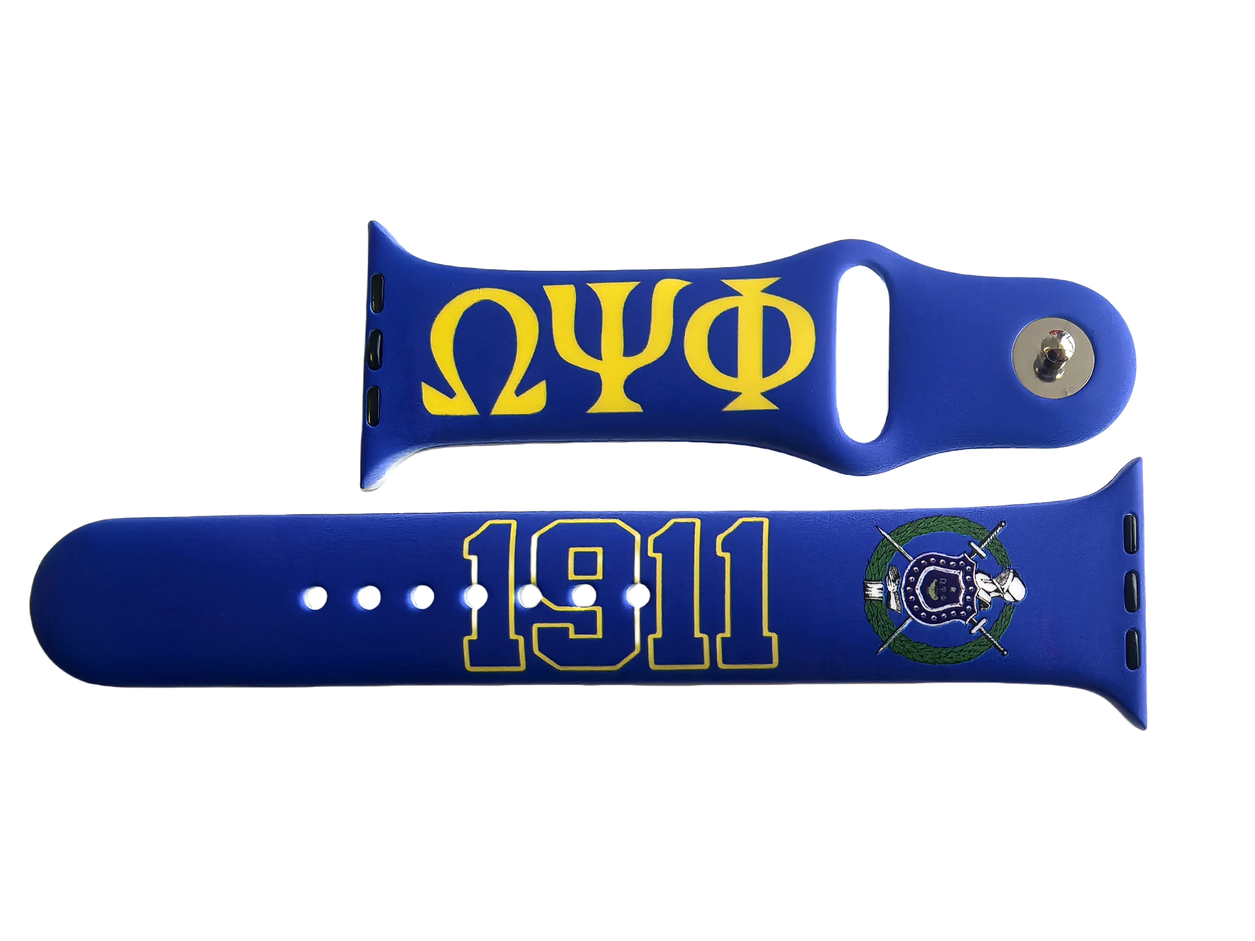 Zeta Греческая группа силиконовый ремешок для часов индивидуальный логотип