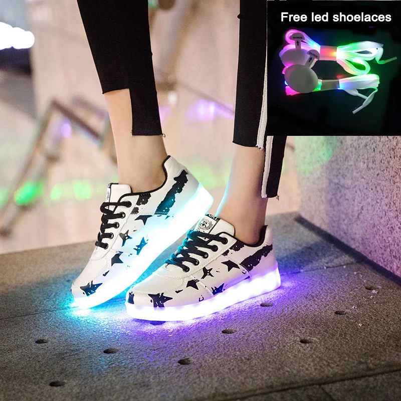 Low Price LED 2021 Hot Selling Light Kids Shoes Spring Sport Shoes