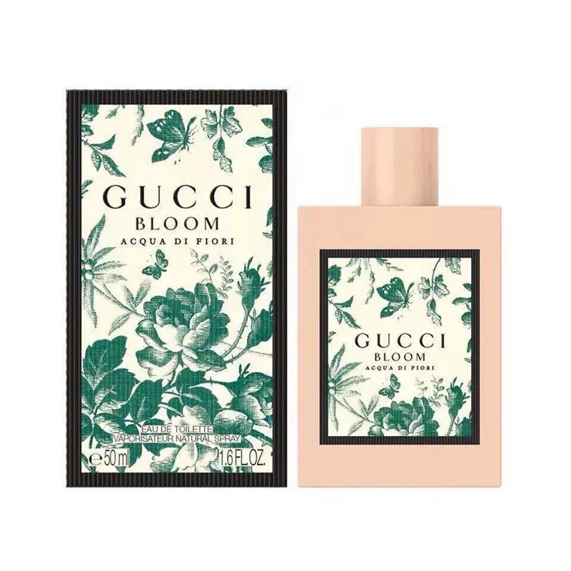 
Gu Brand perfume Bloom Di Fiori 50ml 1.6oz Women Fragrance Eau De Toilette Lasting Bloom Floral Smell Top Quality 