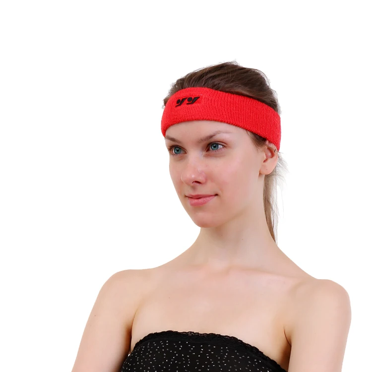 Unisex sports cheap breathable sweat head band for yoga