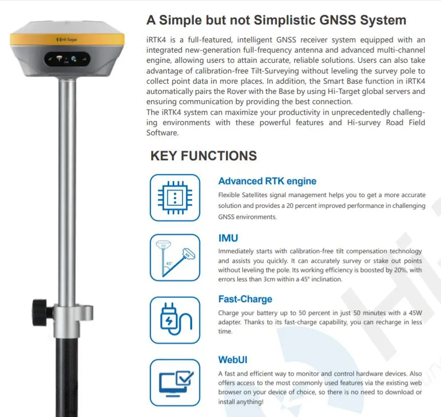  Новинка 2020 hi target V96 gnss система rtk 440 каналов контроллер ihand30 программное обеспечение для