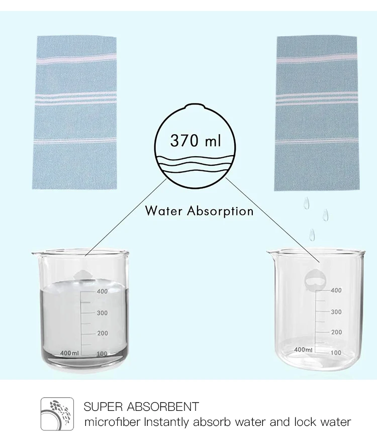 Best Sellers Summer Sports Turkish Towels Beach Towel 100% Cotton with Logo Custom Print