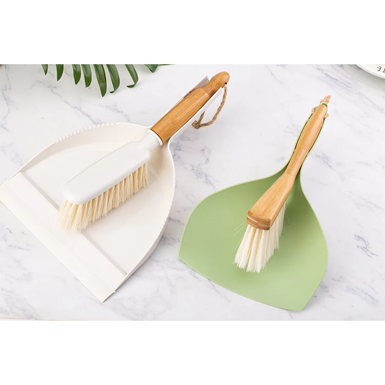 Eco-friendly And Simple Design Bamboo Handle Household Broom Set