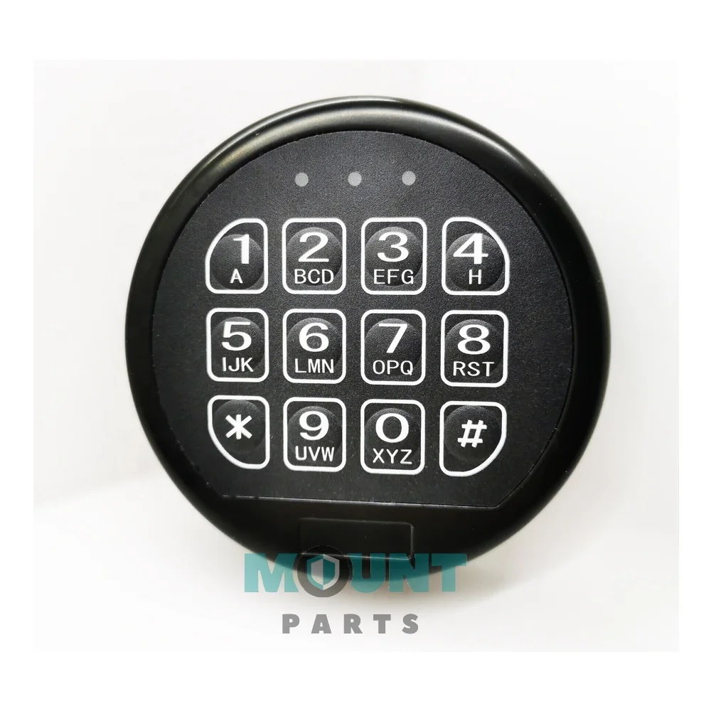 Safe Electronic Lock Biometric Gun Cabinet Lock Swing Bolt Mechanism Strong Vault Door Lock