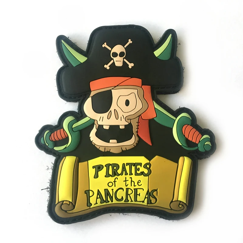 custom embossed arm badge rubber label 3D logo silicon patch soft PVC tag for clothing