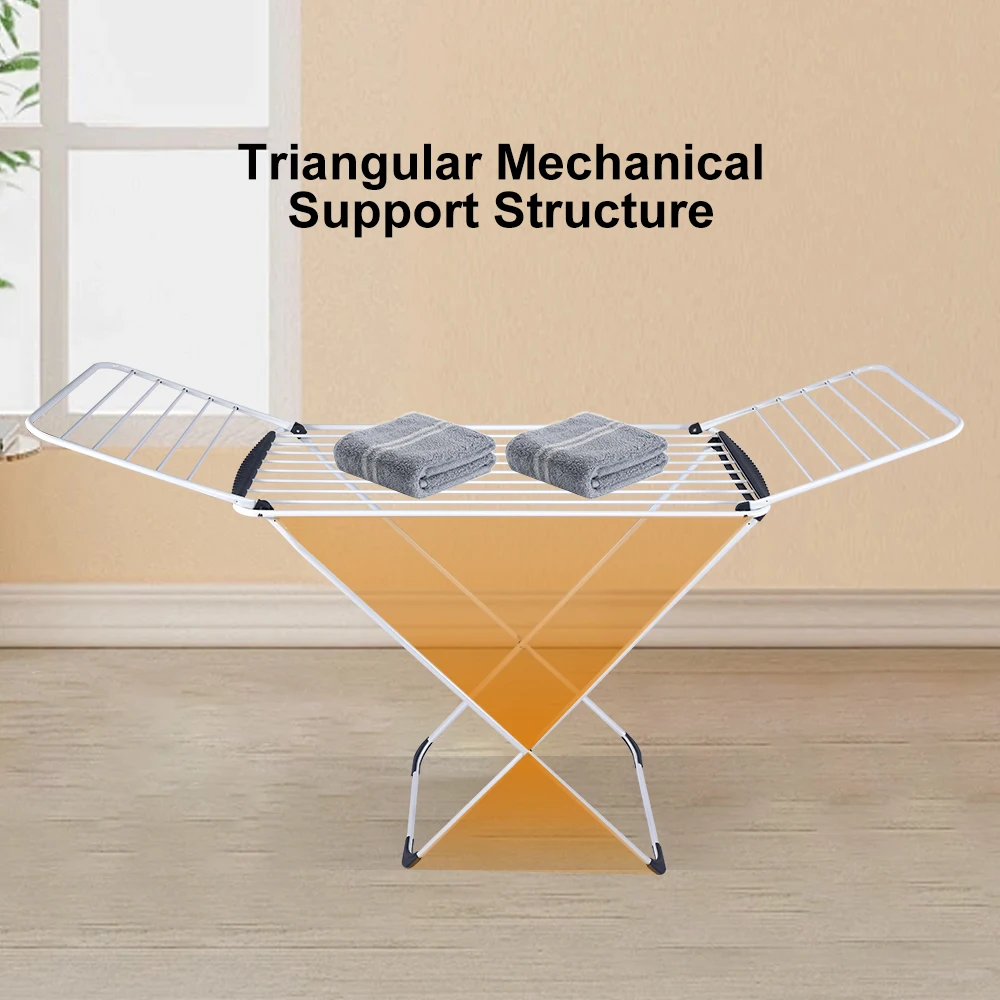 Cloth Folding Indoor Outdoor Metal Laundry Clothes Dryer Laundry Rack With Dryer