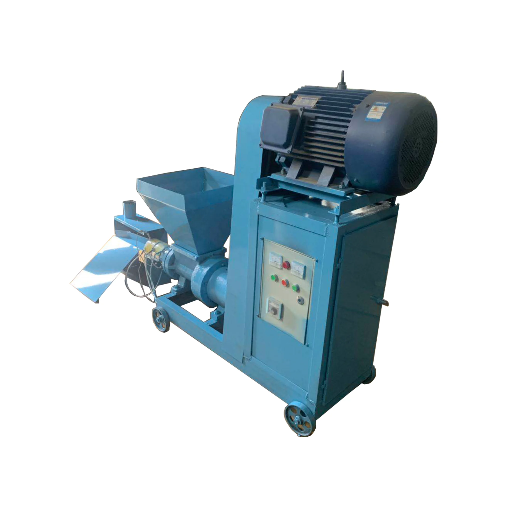 mesin pembuat arang kayu  ringan instan pembuat briket bantal  kecil instant light charcoal machine